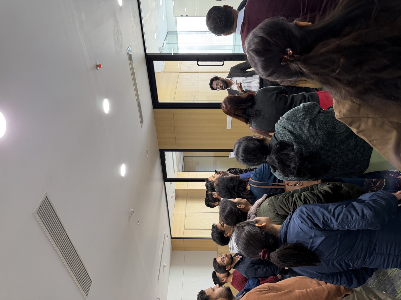 Industry professionals at workshop