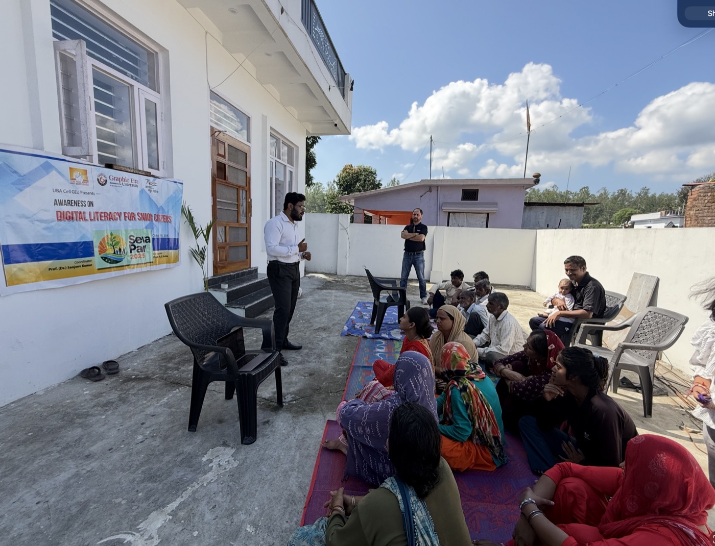 Rural classroom AI session